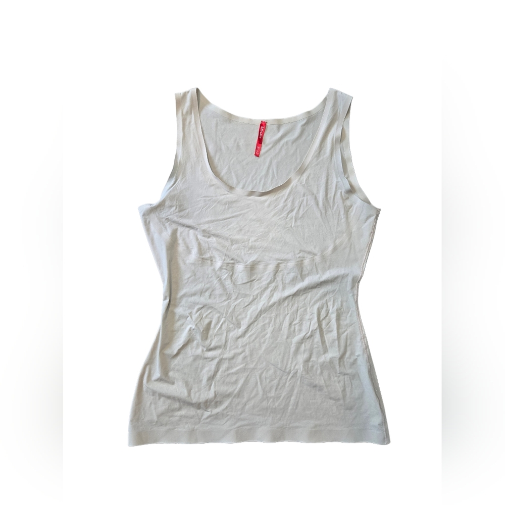 Spanx Smoothing Control Shapewear Nude Tank Top Size L